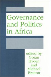 cover of the book Governance and Politics in Africa