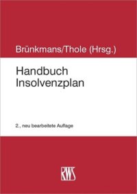 cover of the book Handbuch Insolvenzplan