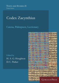 cover of the book Codex Zacynthius: Catena, Palimpsest, Lectionary