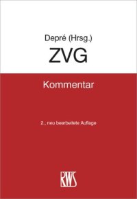 cover of the book ZVG: Kommentar