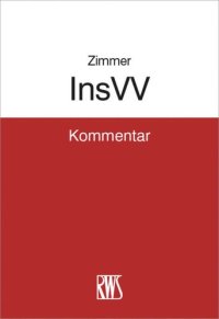 cover of the book InsVV: Kommentar