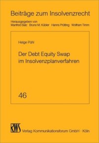 cover of the book Der Debt Equity Swap im Insolvenzplanverfahren