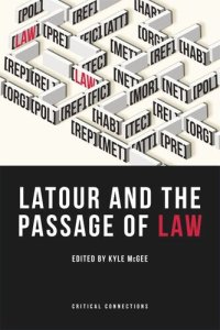 cover of the book Latour and the Passage of Law