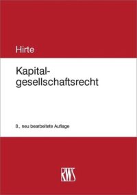 cover of the book Kapitalgesellschaftsrecht