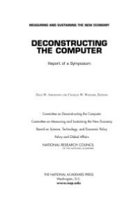 cover of the book Deconstructing the Computer: Report of a Symposium