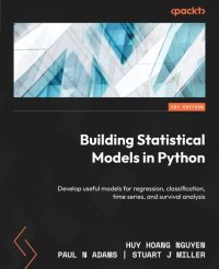 cover of the book Building Statistical Models in Python