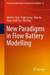 cover of the book New Paradigms in Flow Battery Modelling