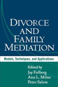 cover of the book Divorce and Family Mediation: Models, Techniques, and Applications