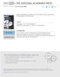 cover of the book Bolting Reliability for Offshore Oil and Natural Gas Operations: Proceedings of a Workshop