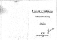 cover of the book Belleza y violencia