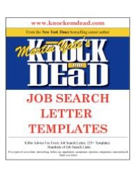 cover of the book Knock Em Dead Job Search Letter Templates