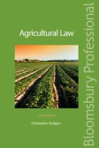 cover of the book Agricultural Law