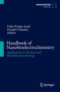 cover of the book Handbook of Nanobioelectrochemistry: Application in Devices and Biomolecular Sensing