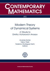 cover of the book Modern Theory of Dynamical Systems: A Tribute to Dmitry Victorovich Anosov (Contemporary Mathematics)