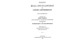 cover of the book Paulys Realencyclopadie der classischen Altertumswissenschaft: neue Bearbeitung, Bd.7A 1 : Tributum - M. Tullius Cicero: BD VII A, Hbd VII A,1