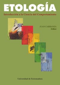 cover of the book Etologia: Introduccion a la Ciencia del Comportamiento