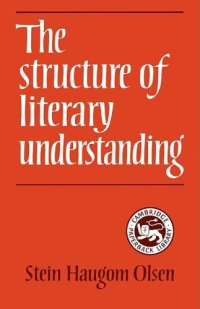 cover of the book The Structure of Literary Understanding