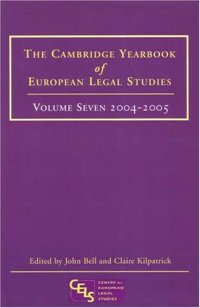 cover of the book Cambridge Yearbook of European Legal Studies. Volume 07, 2004-2005