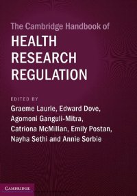 cover of the book The Cambridge Handbook of Health Research Regulation