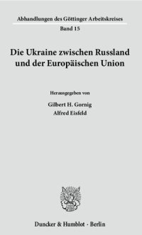 cover of the book Die Ukraine zwischen Russland und der Europäischen Union