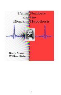 cover of the book Prime numbers and the Riemann hypothesis