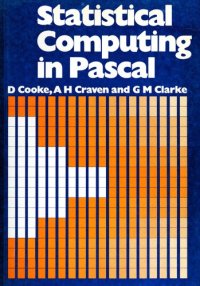 cover of the book Statistical Computing in Pascal