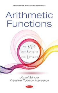 cover of the book Arithmetic Functions