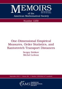 cover of the book One-dimensional empirical measures, order statistics, and Kantorovich transport distances