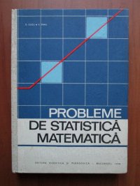 cover of the book Probleme de statistică matematică