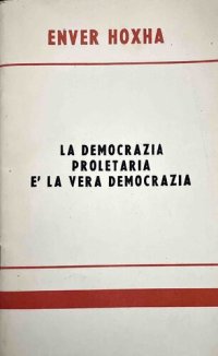 cover of the book La democrazia proletaria è la vera democrazia