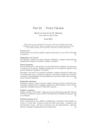 cover of the book Vector Calculus