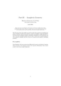 cover of the book Symplectic Geometry