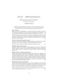 cover of the book Differential Equations