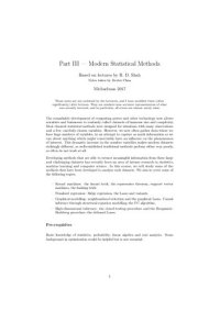 cover of the book Modern Statistical Methods