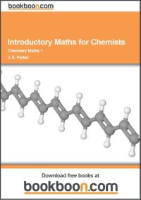 cover of the book Introductory Maths for Chemists: Chemistry Maths 1