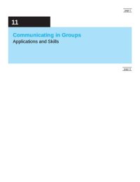 cover of the book Communicating in Groups: Applications and Skills