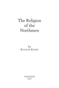 cover of the book The Religion of the Northmen