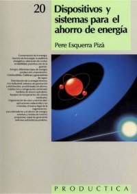 cover of the book Dispositivos y sistemas para el ahorro de energía