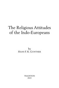 cover of the book The Religious Attitudes of the Indo-Europeans