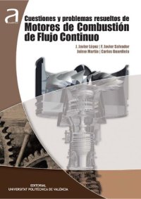 cover of the book Cuestiones y problemas resueltos de motores de combustión de flujo continuo