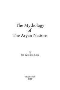 cover of the book The Mythology of the Aryan Nations