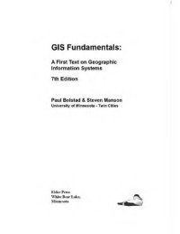 cover of the book GIS Fundamentals: A first text on Geographic information systems