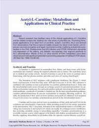 cover of the book Alternative Medicine Review Monographs of Micronutrients ( Carnitine, Thiamine, Riboflavin, Taurine, Lysine, etc)