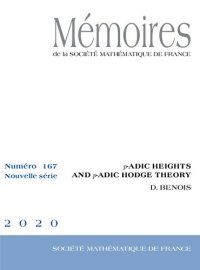 cover of the book p-adic heights and p-adic Hodge theory