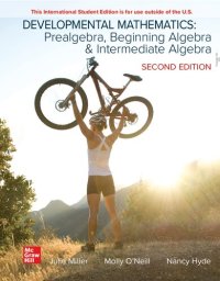 cover of the book ISE Developmental Mathematics: Prealgebra, Beginning Algebra, & Intermediate Algebra