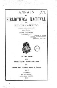 cover of the book Nobiliarchia pernambucana