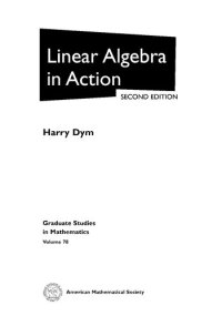 cover of the book Linear Algebra in Action