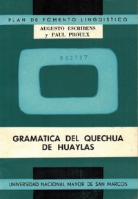 cover of the book Gramática del Quechua de Huaylas