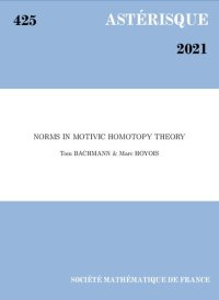 cover of the book Norms in motivic homotopy theory