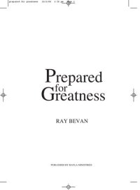 cover of the book Prepared for Greatness